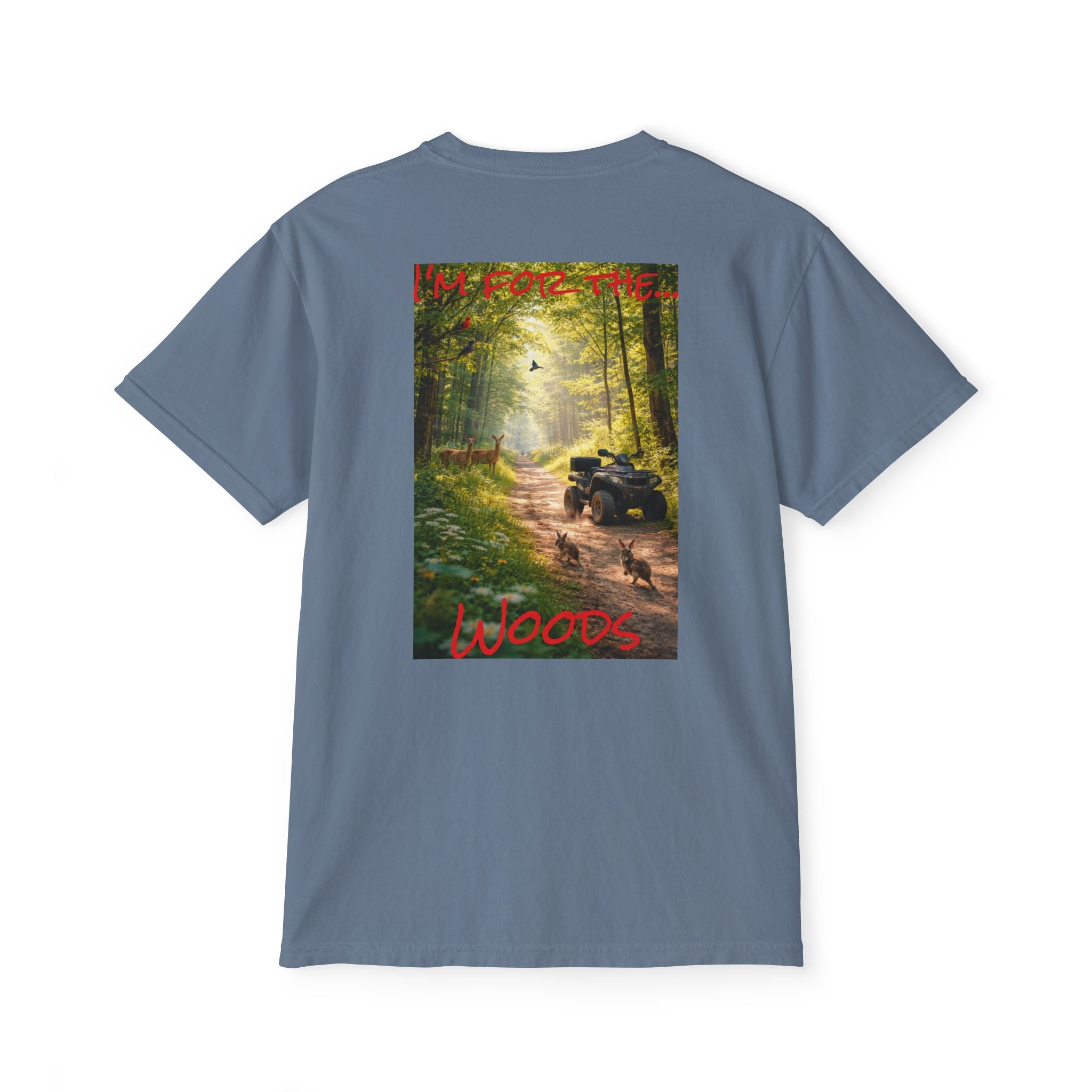 Women's Woods T-Shirt | Pocket Tee
