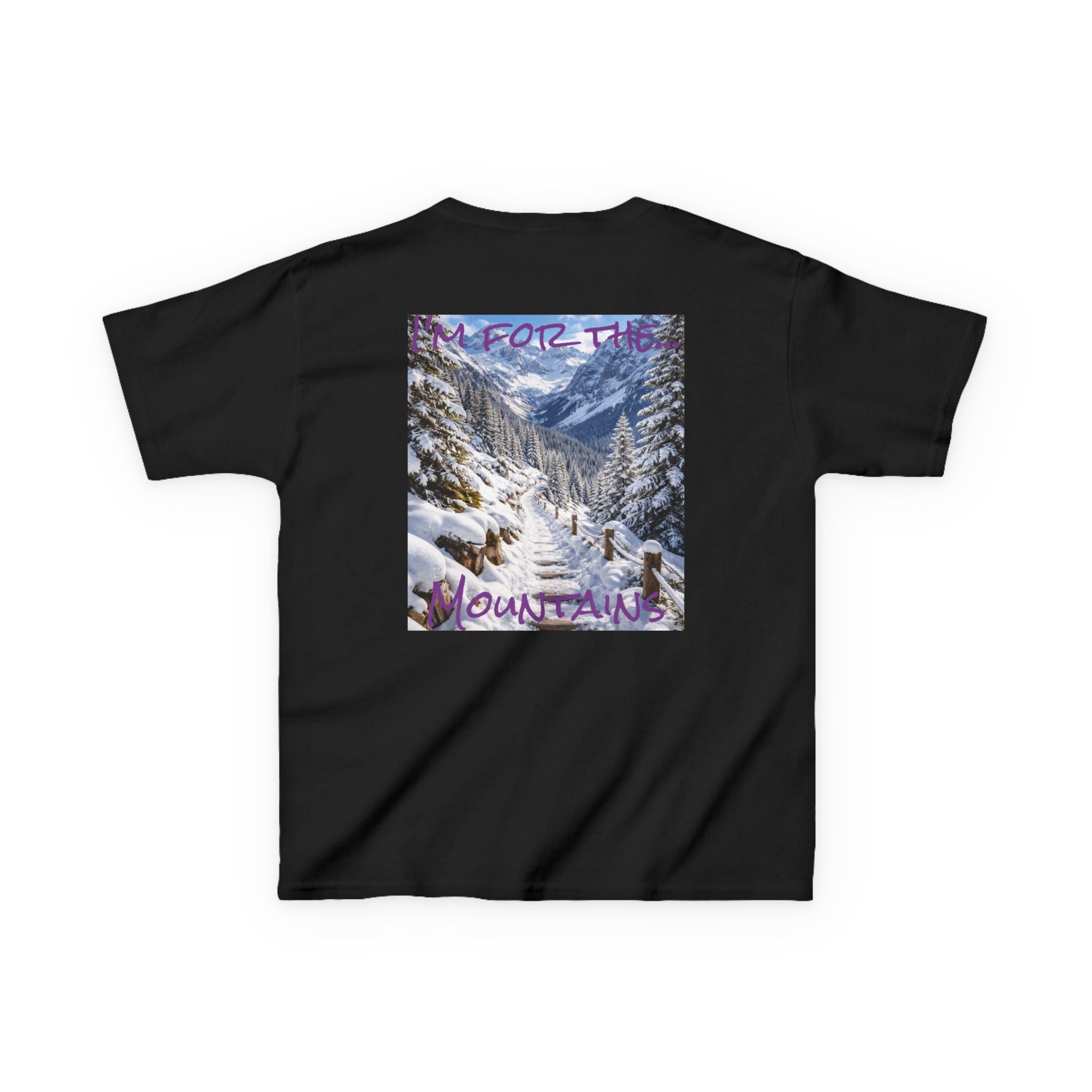 Girls' Snowy Mountain Tee