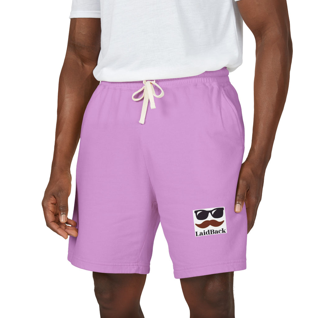 Men's Laidback Logo Sweat Shorts — Lightweight Fleece Lounge Shorts