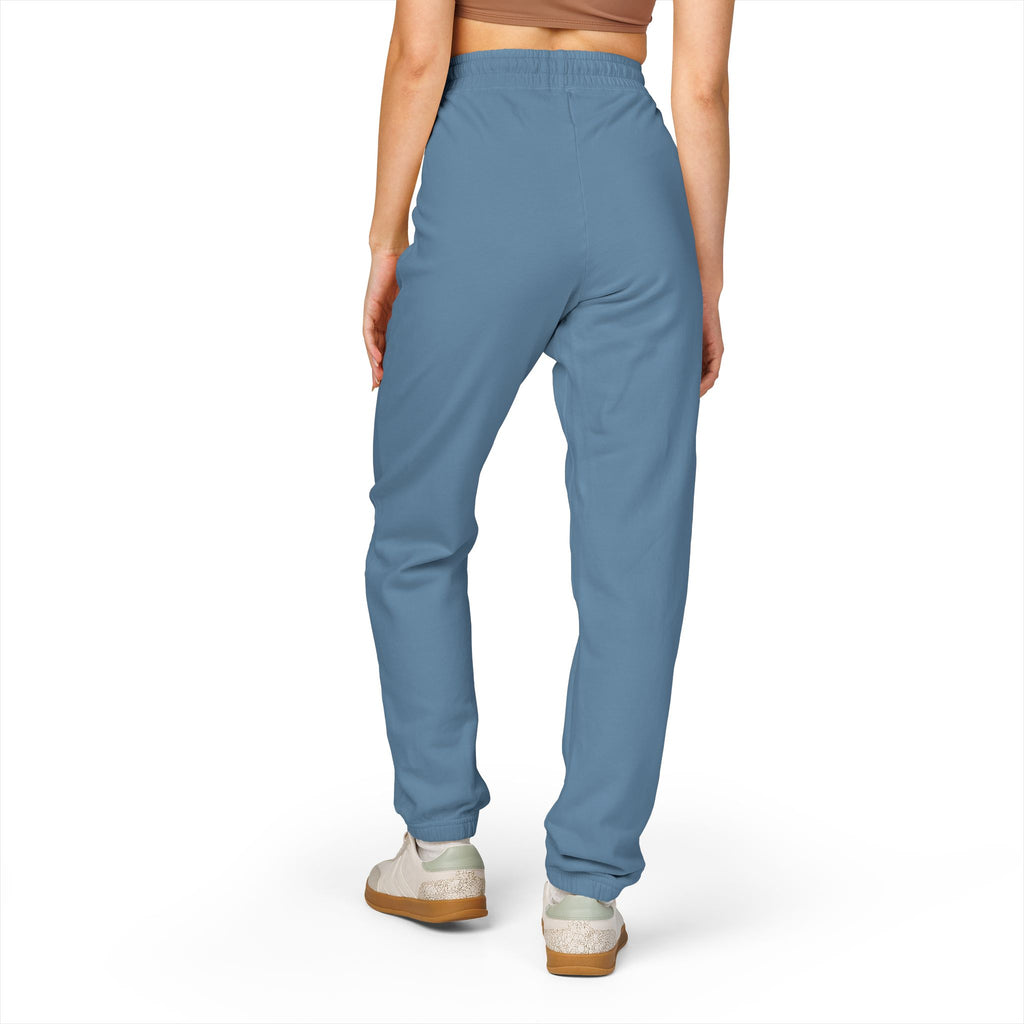 Women's LaidBack Logo Sweatpants — Graphic Garment-Dyed Fleece Joggers