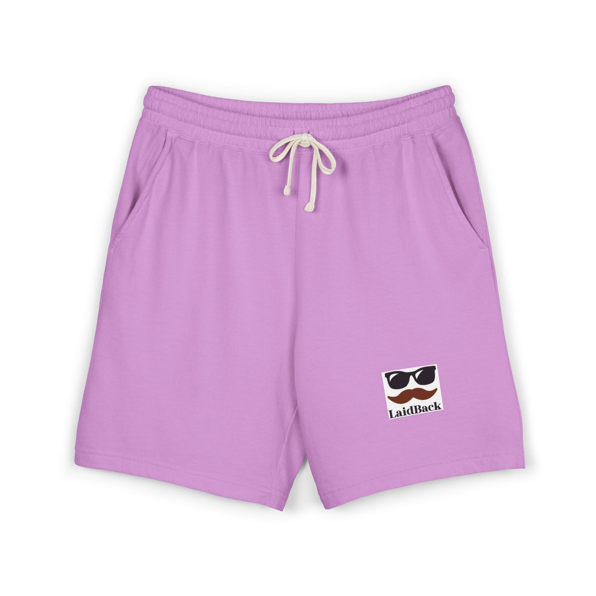 Men's Laidback Logo Sweat Shorts — Lightweight Fleece Lounge Shorts