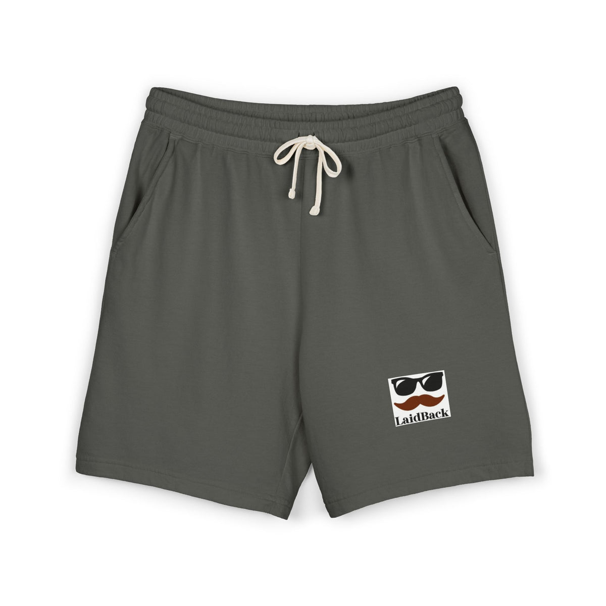 Men's Laidback Logo Sweat Shorts — Lightweight Fleece Lounge Shorts