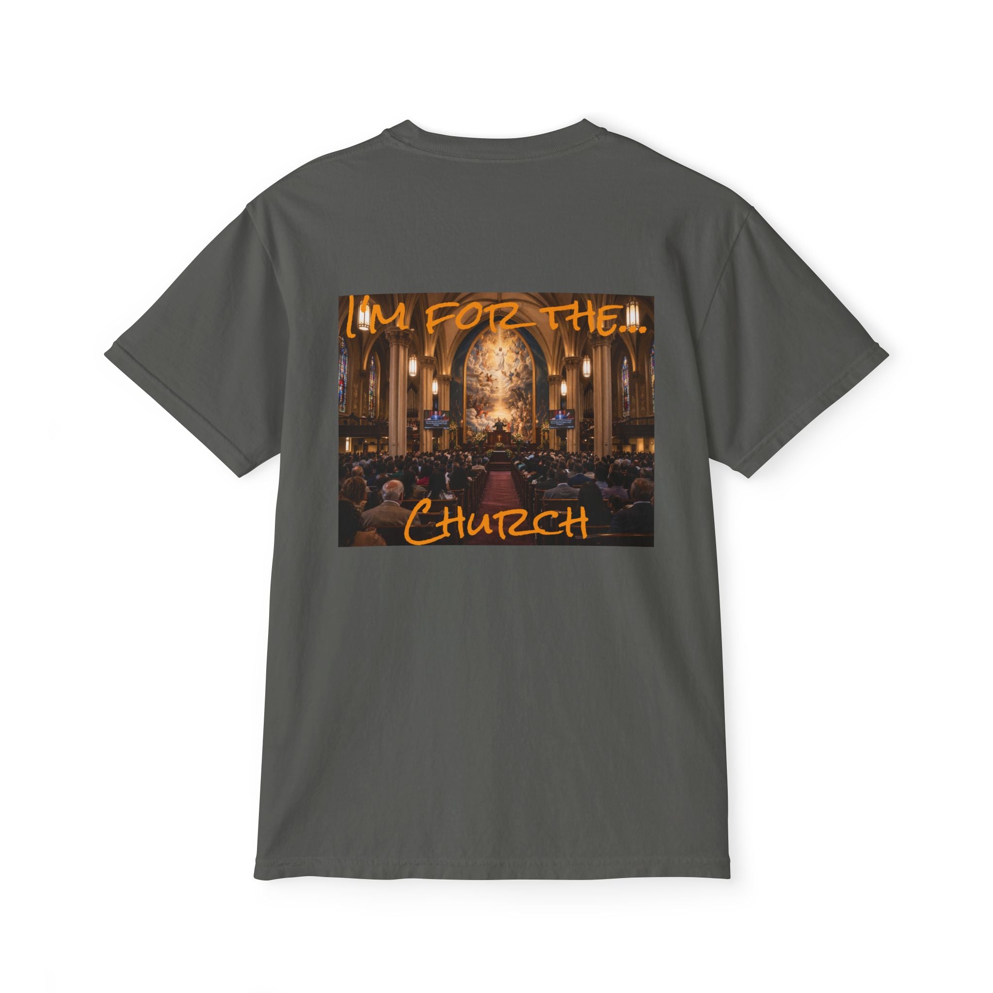 Women's Church T-Shirt | Pocket Tee