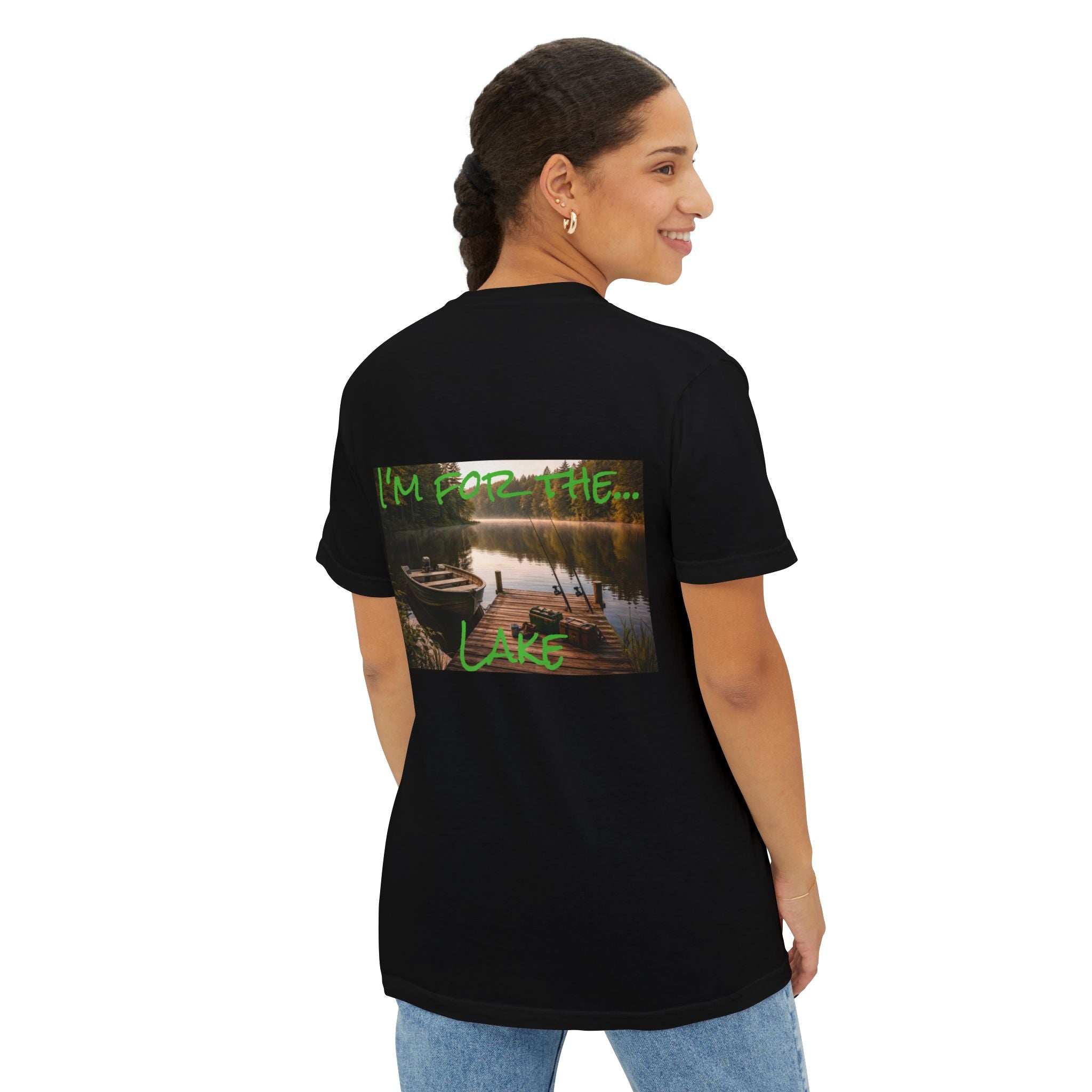 Women's Boat Lake T-Shirt | Pocket Tee