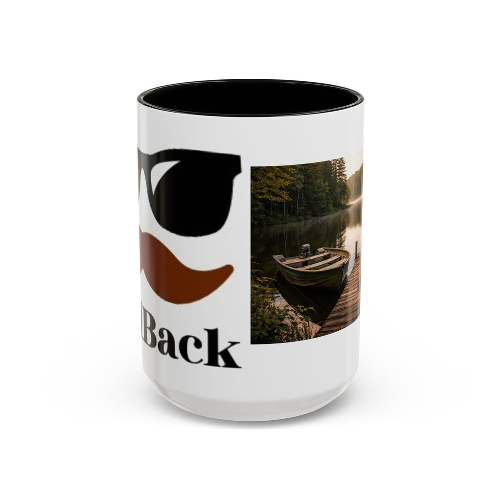 Men's Lake Dock Morning mug | 11oz 15oz ceramic photo mug