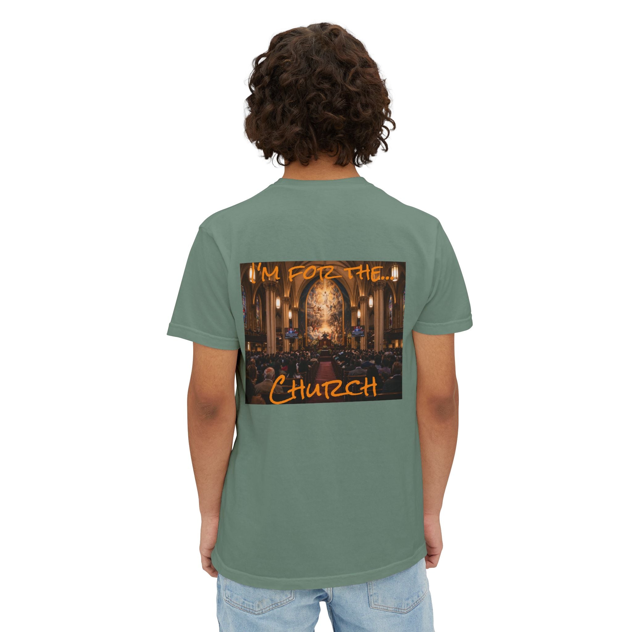 Men's Church T-Shirt | Pocket Tee