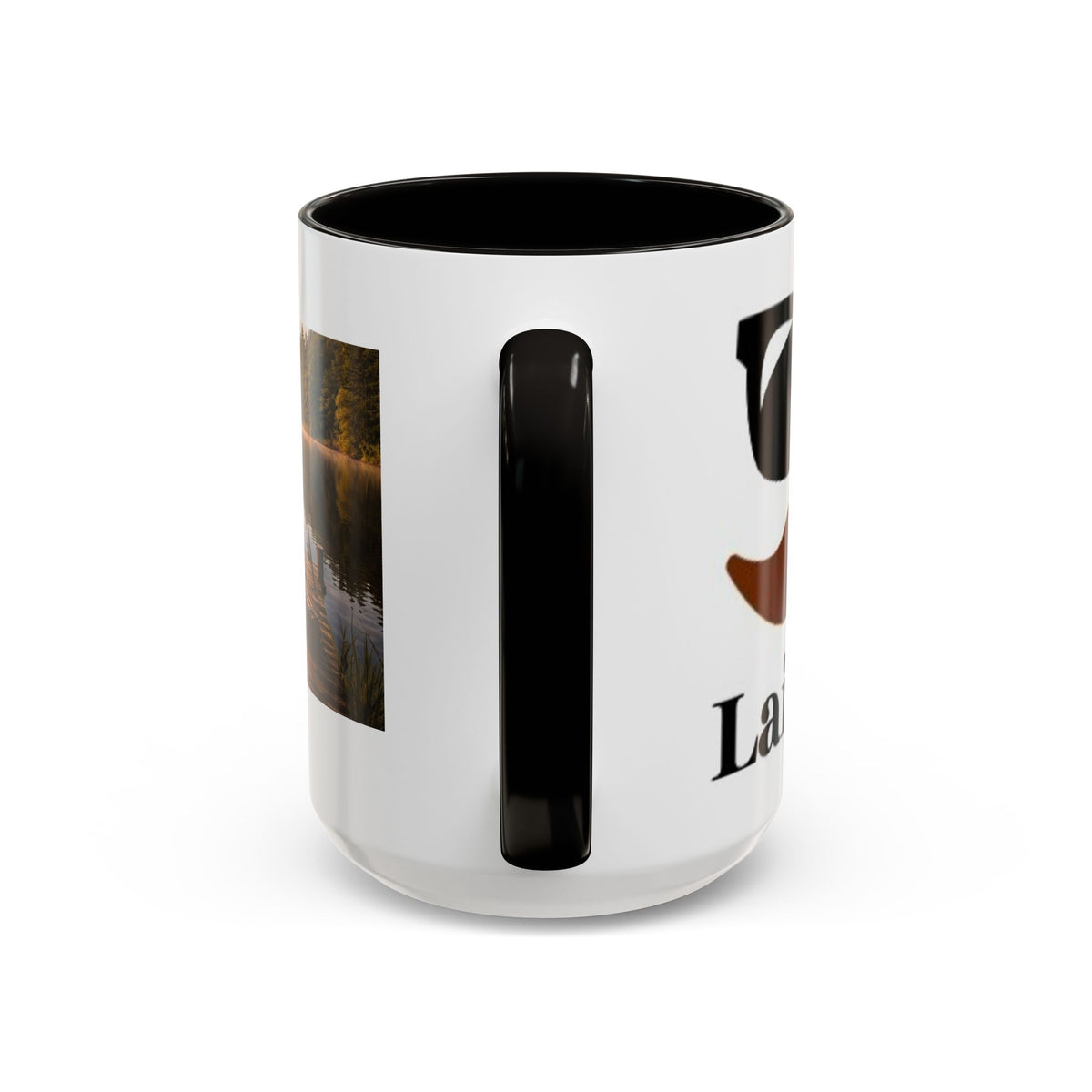 Men's Lake Dock Morning mug | 11oz 15oz ceramic photo mug