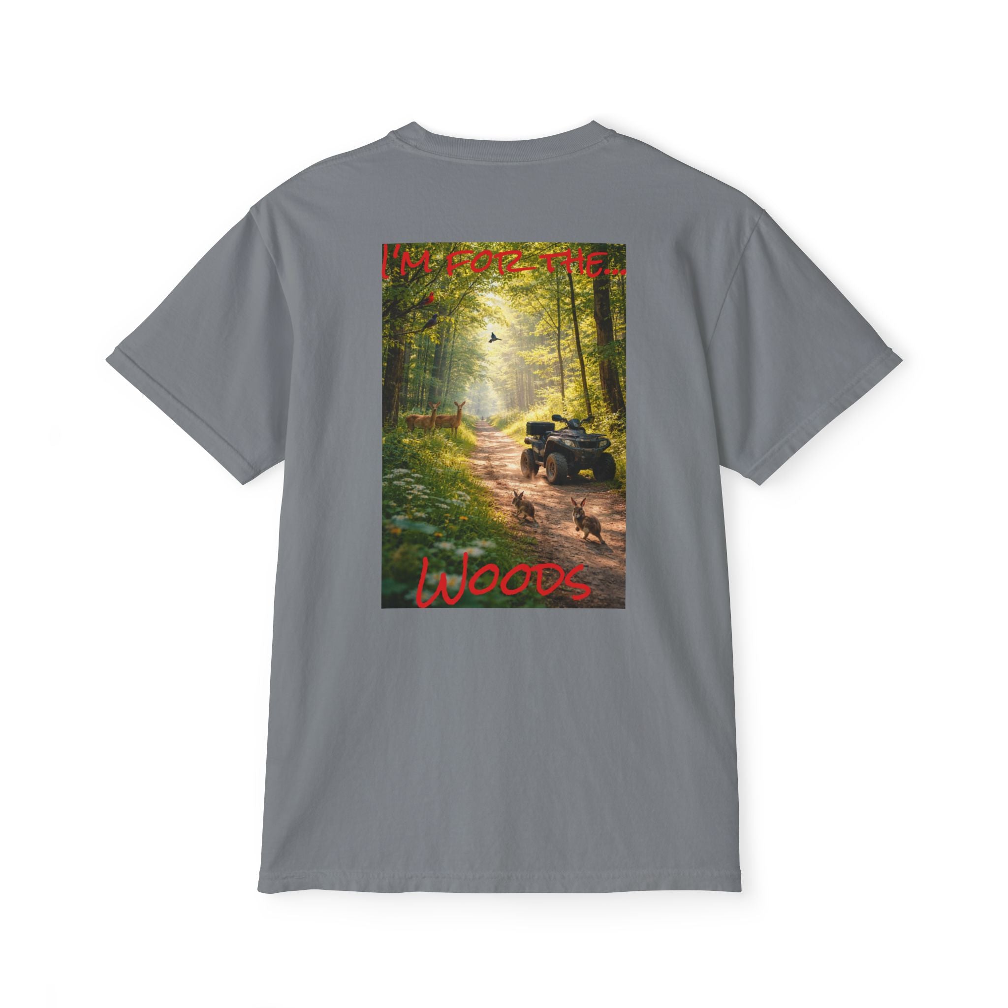 Women's Woods T-Shirt | Pocket Tee