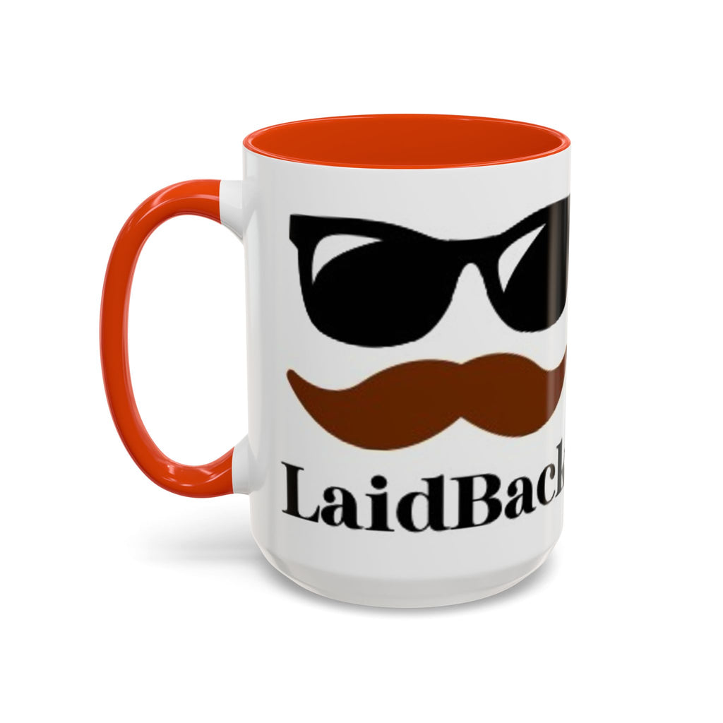Men's Desert Landscape Cactus Mug | Mustache & Sunglasses Graphic Mug