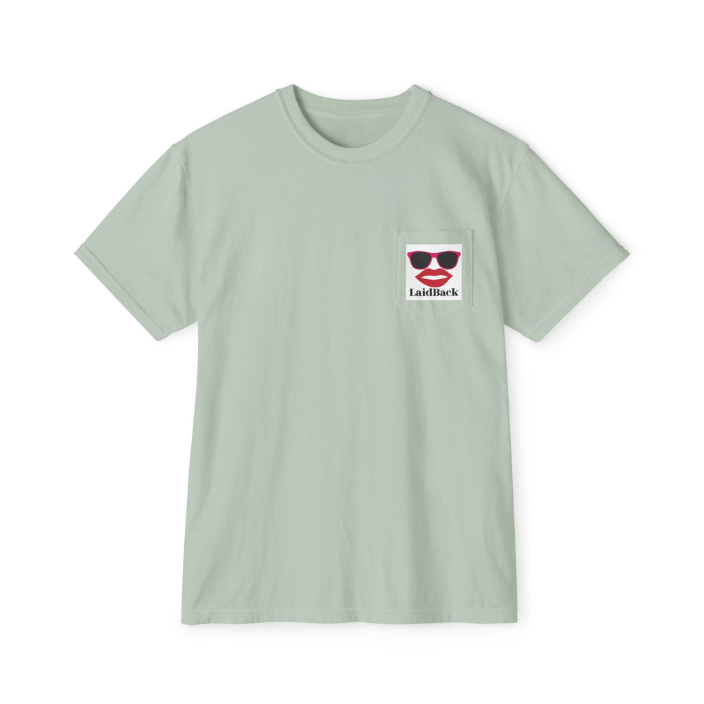 Women's Mountain Snow T-Shirt | Pocket Tee