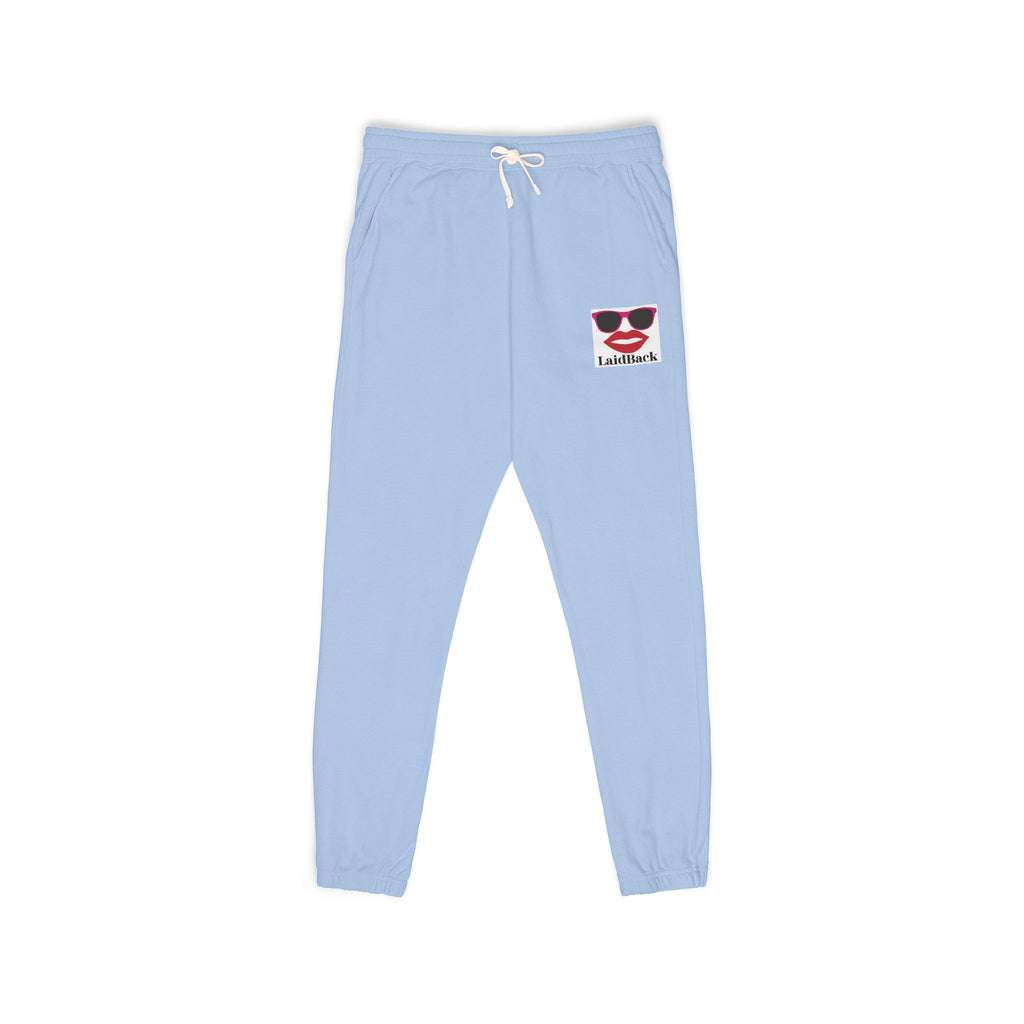 Women's LaidBack Logo Sweatpants — Graphic Garment-Dyed Fleece Joggers