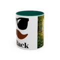 Men's Woods Trail Mug | Forest Path with Deer and Birds