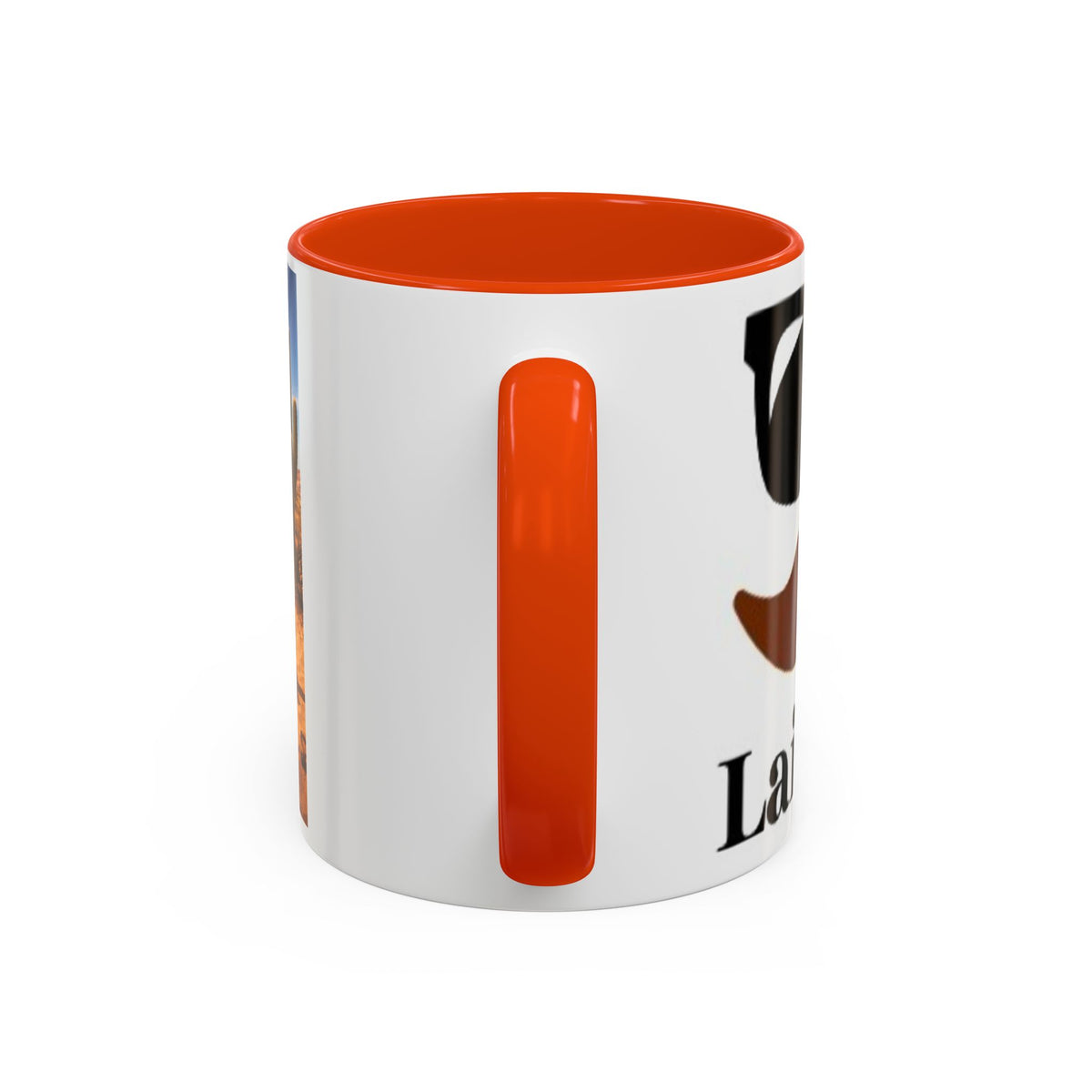 Men's Desert Landscape Cactus Mug | Mustache & Sunglasses Graphic Mug