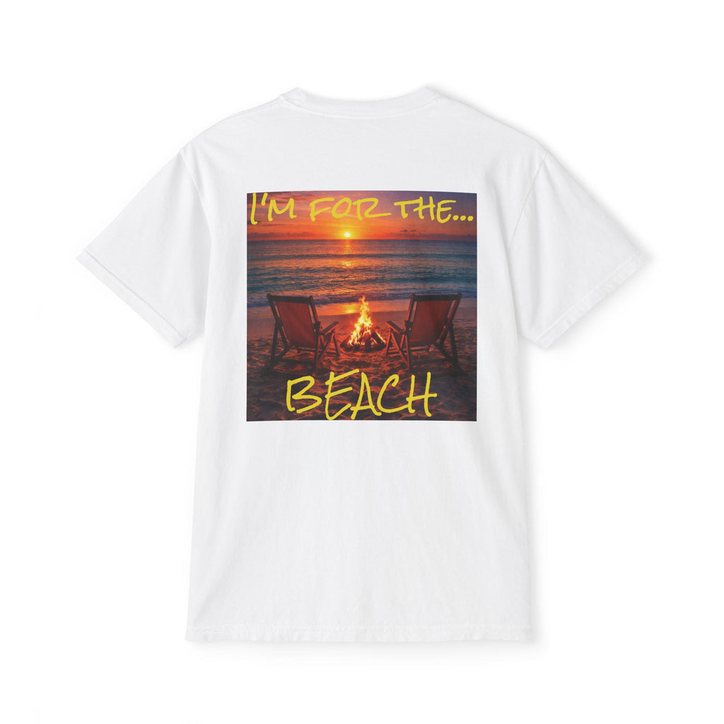 Men's Beach Sunset T-Shirt | Pocket Tee