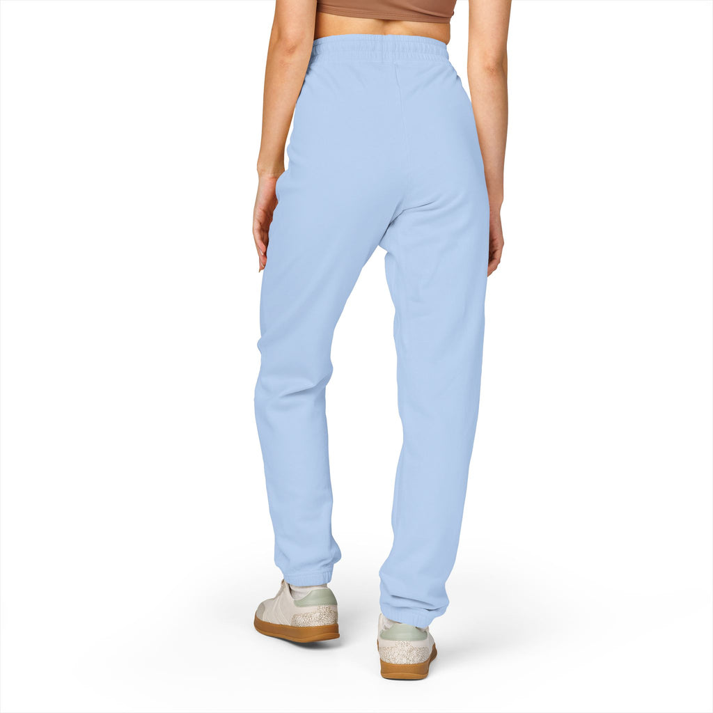 Women's LaidBack Logo Sweatpants — Graphic Garment-Dyed Fleece Joggers