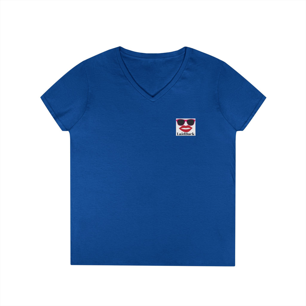 Women's 250 Years of Freedom patriotic ship tee | V-Neck T-Shirt