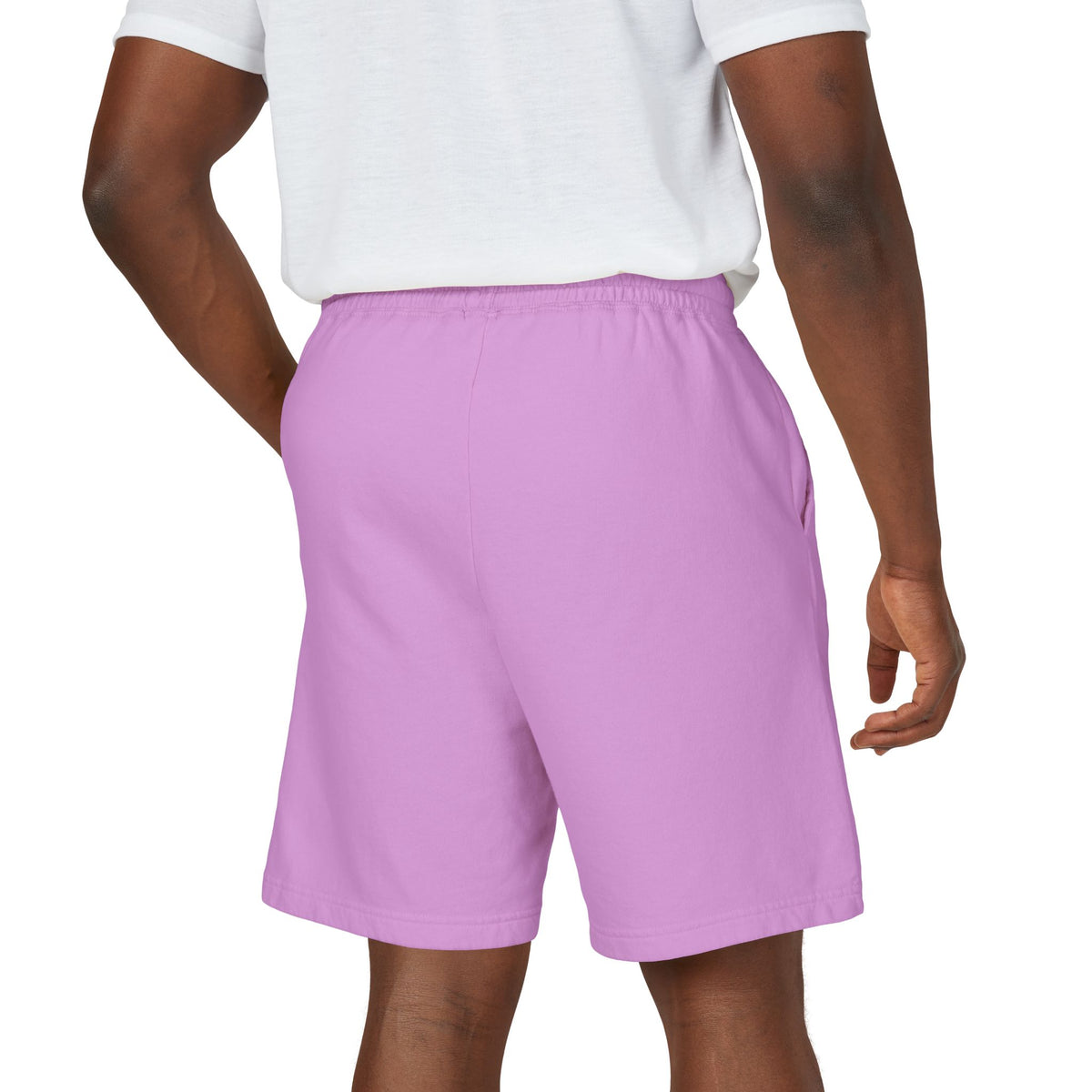 Men's Laidback Logo Sweat Shorts — Lightweight Fleece Lounge Shorts