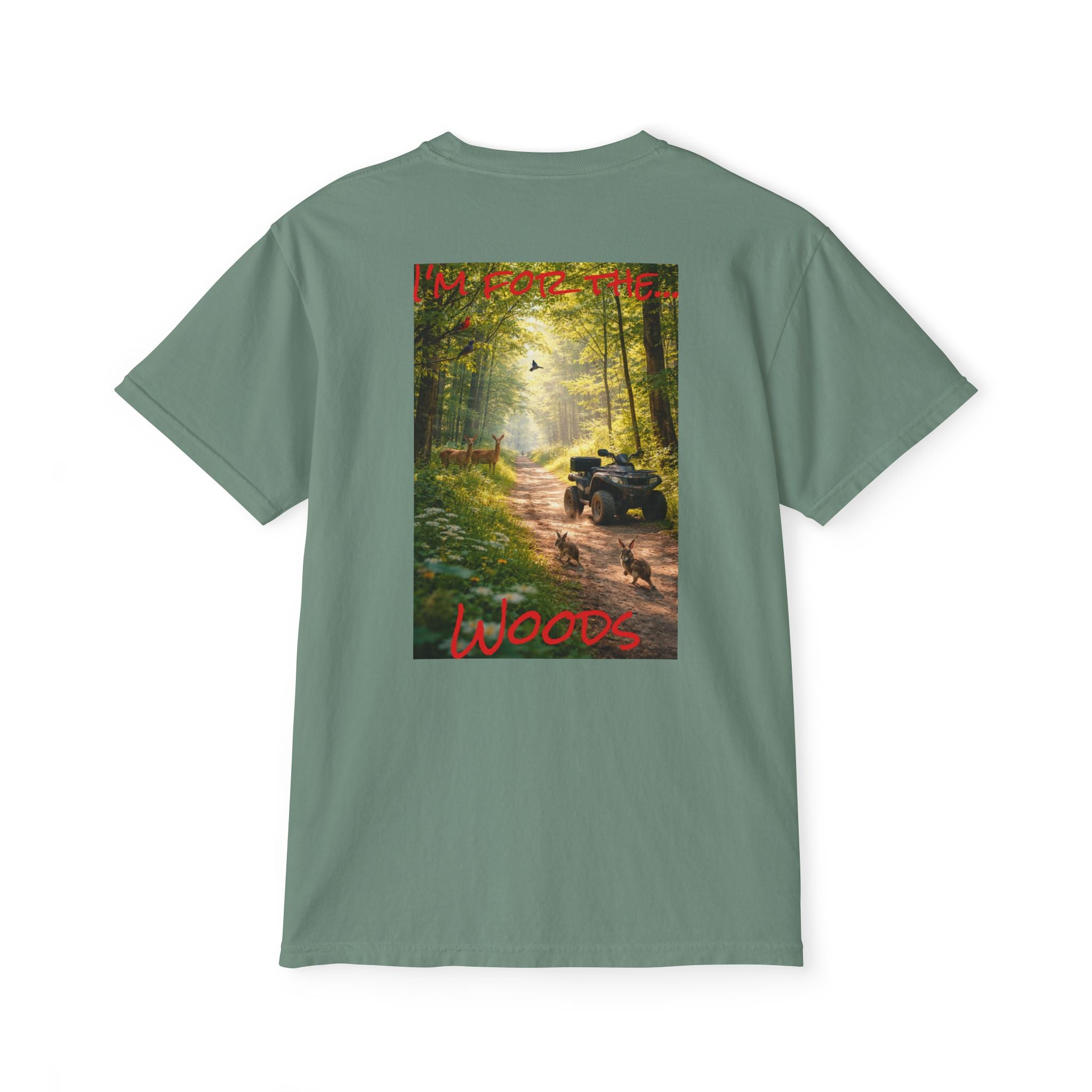 Women's Woods T-Shirt | Pocket Tee