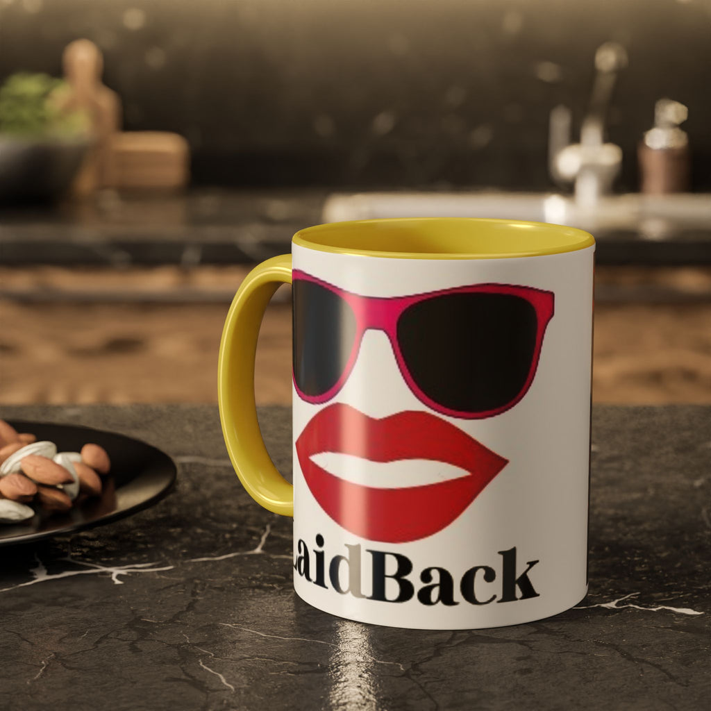 Women's Sunset Beach Bonfire Mug | Sunset Chairs Coffee Mug