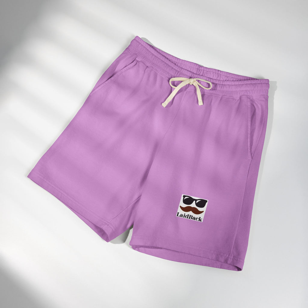Men's Laidback Logo Sweat Shorts — Lightweight Fleece Lounge Shorts