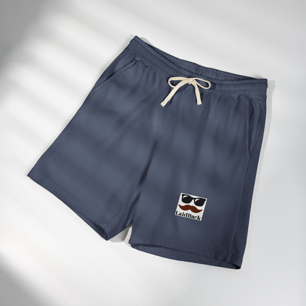 Men's Laidback Logo Sweat Shorts — Lightweight Fleece Lounge Shorts