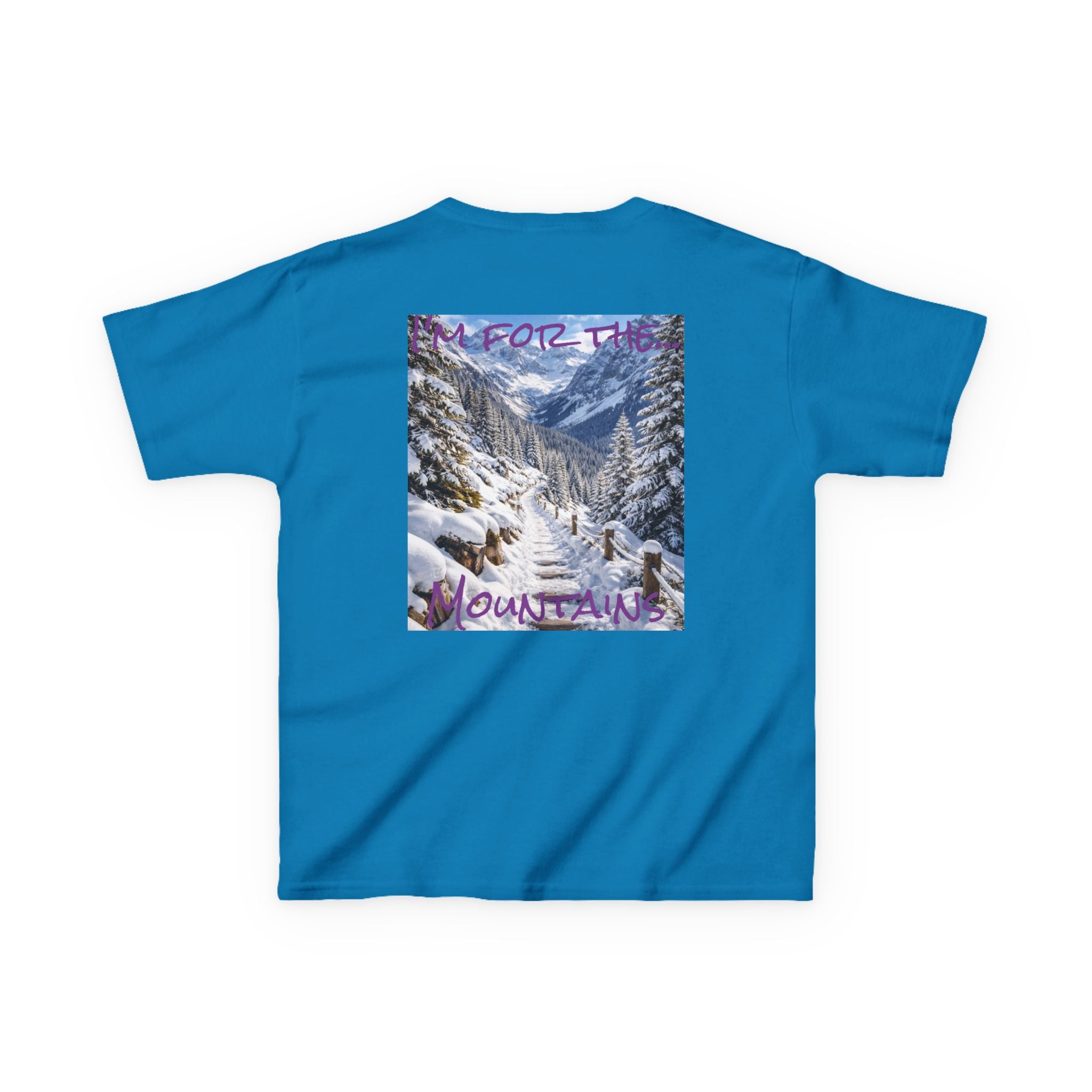 Girls' Snowy Mountain Tee