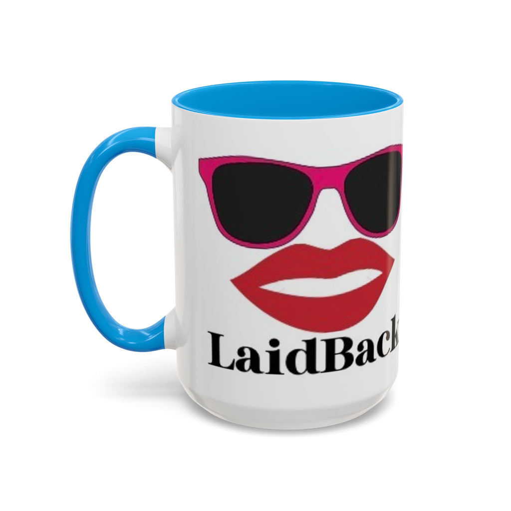 Women's Sunglasses Lips Graphic Mug | Winter Mountain Scene mug