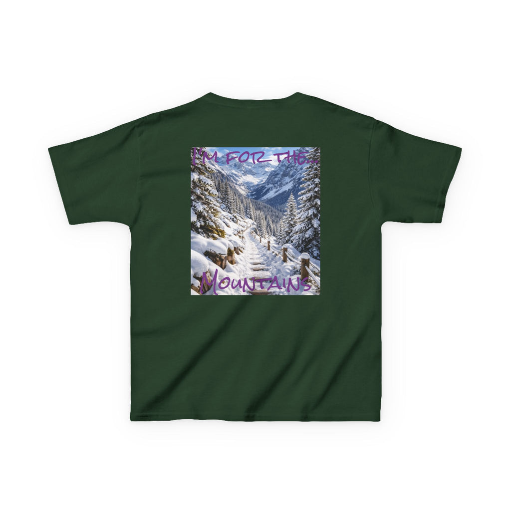 Girls' Snowy Mountain Tee