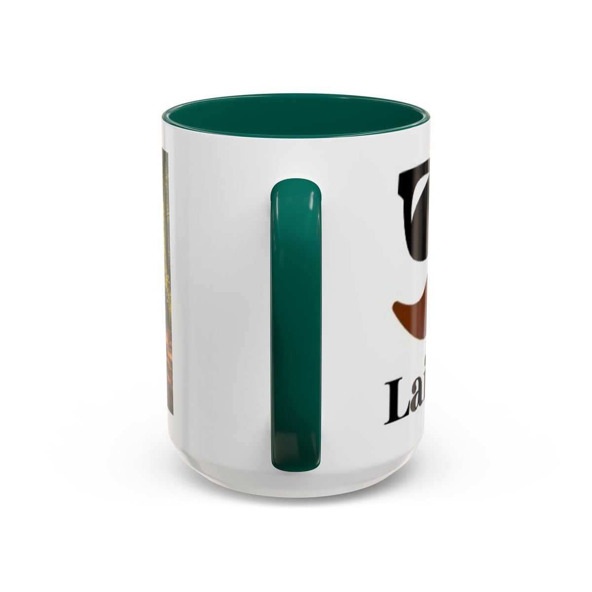 Men's Woods Trail Mug | Forest Path with Deer and Birds