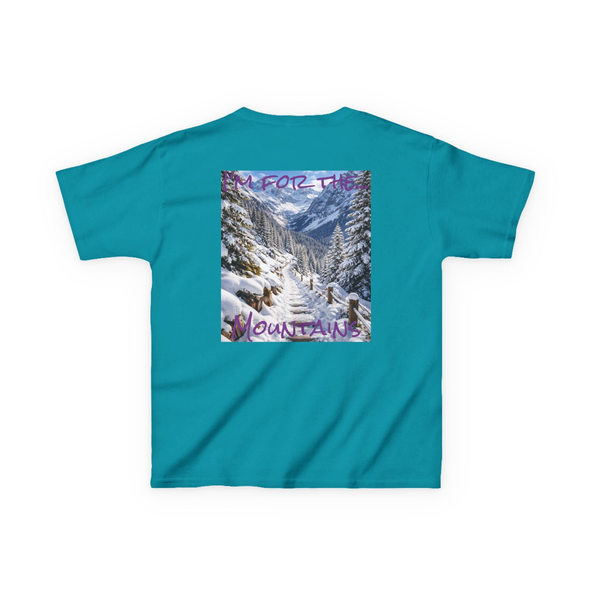 Girls' Snowy Mountain Tee