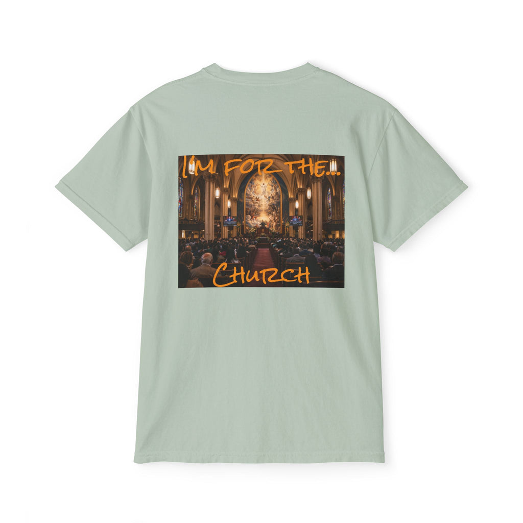 Women's Church T-Shirt | Pocket Tee