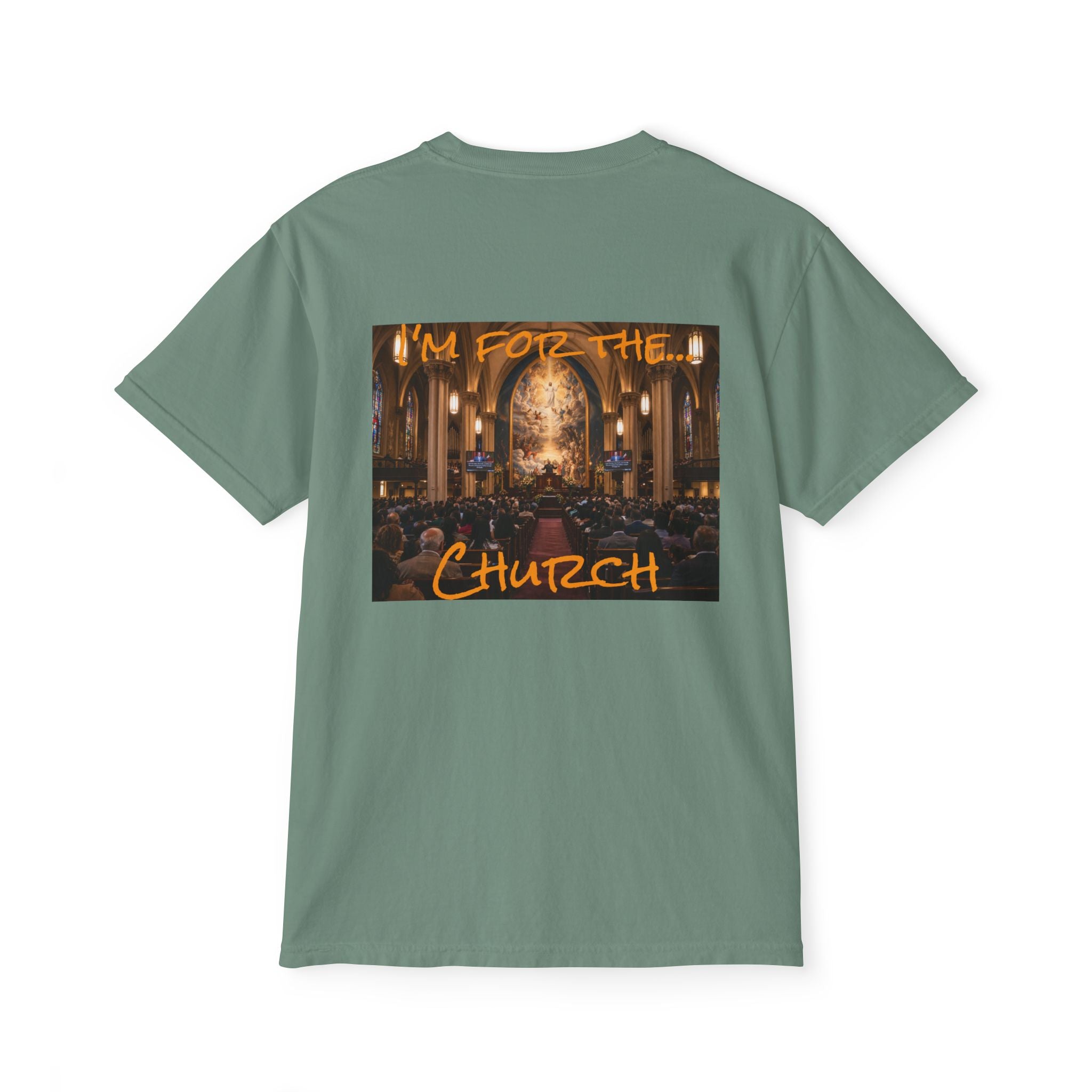 Men's Church T-Shirt | Pocket Tee