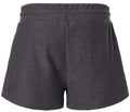 Women's LaidBack Ribbed Knit Lounge Shorts — Casual Summer Sleepwear with Sunglasses & Lips Graphic